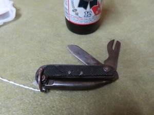 WWII British Navy Sailor/Rigger knife,Broad Arrow, C.Ibberson,Eng~AVG+🤠B6.14.25