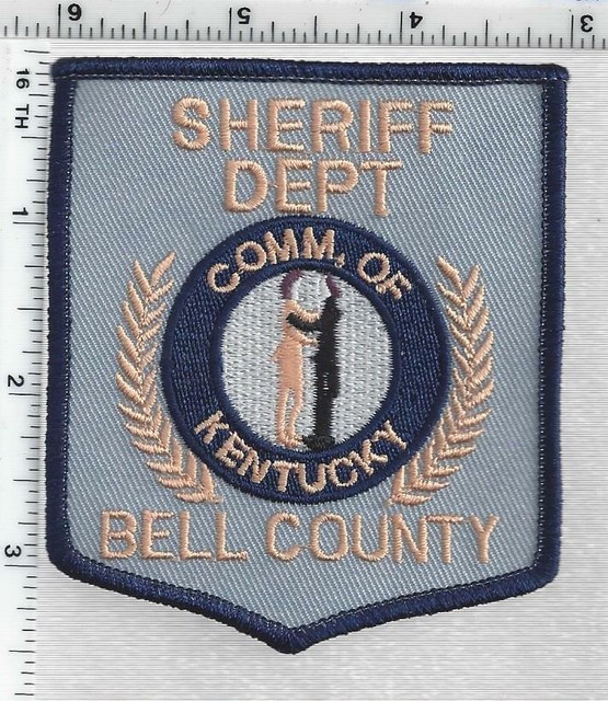 Bell County Sheriff's Dept. (Kentucky) 3rd Issue Soulder Patch eBay