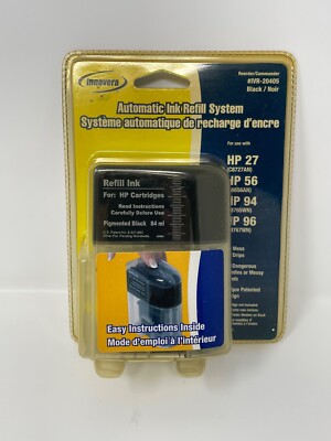 INNOVERA IVR-20405 AUTOMATIC INK REFILL SYSTEM BLACK FOR HP27, HP56, HP94, HP96