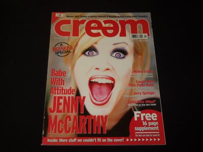 1998 WINTER CREEM MAGAZINE - JENNY MCCARTHY COVER - O 11192