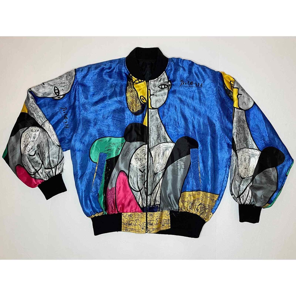 PICASO vintage ブルゾンリバーシブル Pablo Picasso Vintage 90's reversible bomber jacket | eBay