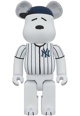 BE@RBRICK MLB × PEANUTS SNOOPY NEW YORK YANKEES 400%&100% MEDICOMTOY Bearbrick BE@RBRICK MLB × PEANUTS SNOOPY NEW YORK YANKEES 400%&100% MEDICOMTOY Bearbrick