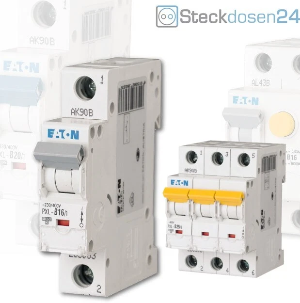 Eaton PXL Leitungsschutzschalter Eaton FI Schalter Sicherungsautomat Sicherung