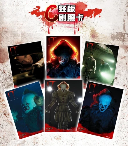 OFFICIAL IT WB Trading Cards 6 Pack Premium Hobby Box Horror Sealed New - Zdjęcie 14 z 15