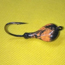 10 SPARKIE BLACKFISH **BLACK ORANGE** Jigs Heads Tautog  TOG T&A JIG
