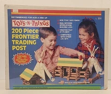 NOB - 1992 TOYS N THINGS 200 Piece Frontier Trading Post VINTAGE Immaculate