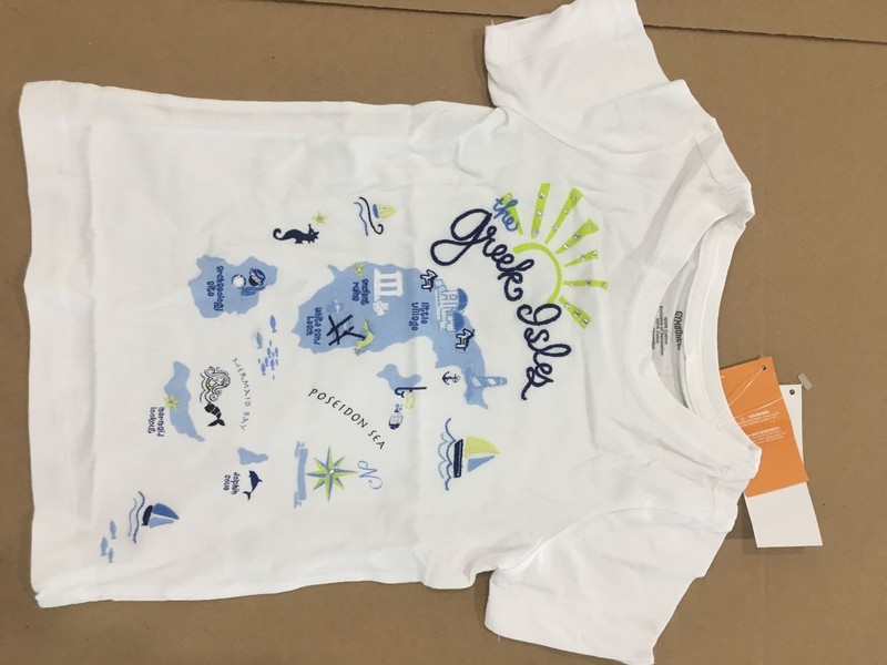 New Gymboree Girls Shirt Size 4 Grrek isles Mermaid Island 19.95