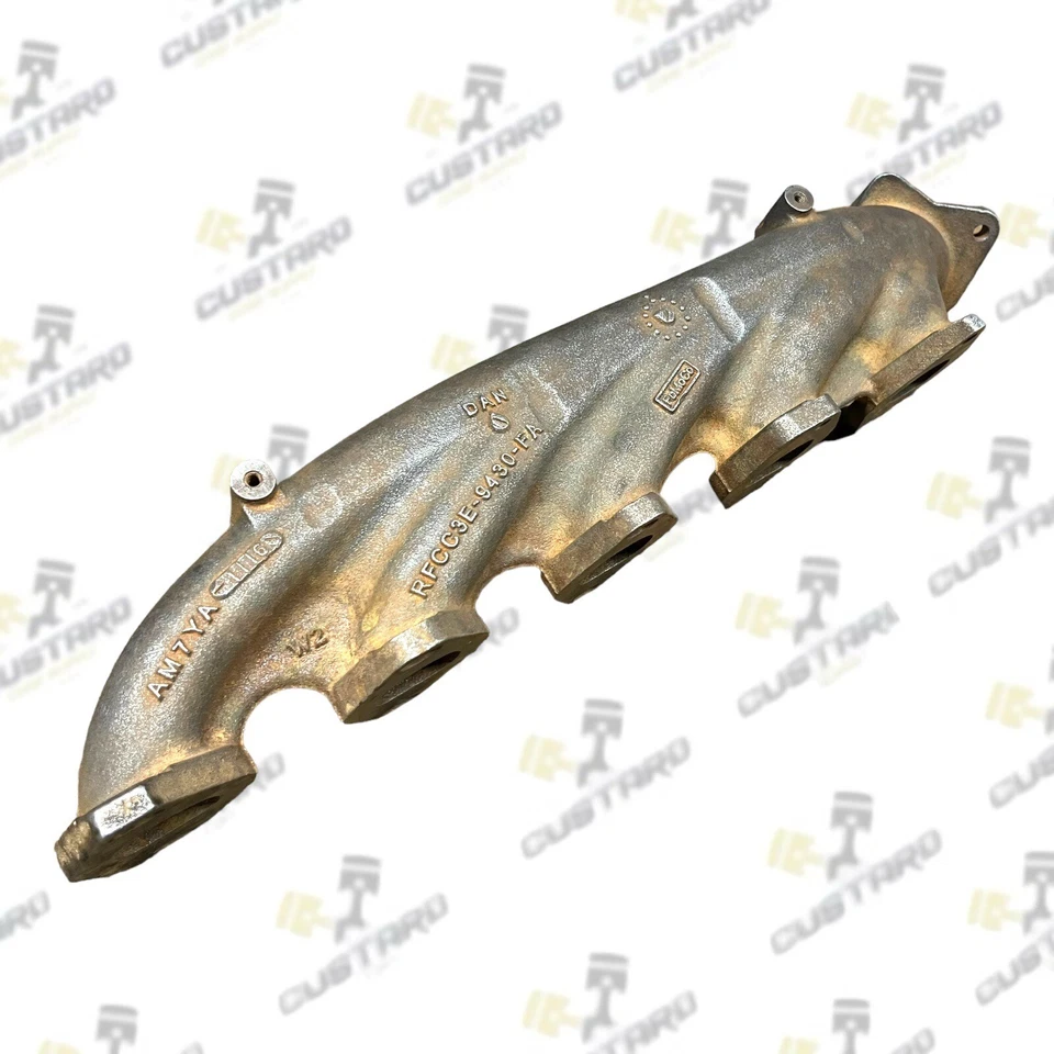 Оригинальный выпускной коллектор со стороны пассажира для Ford 6,8 л V10 3 В новый от оригинального производителя - Изображение 2 из 4