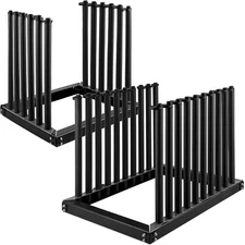 VEVOR Windshield Rack 5-9 Slot Lite Auto Glass with PVC Rubber Protection