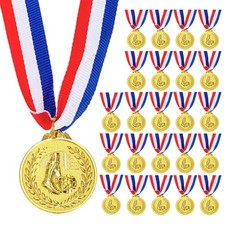 Nicunom 24 Pack Soccer Award Medals, Gold Medals Winner 2 Inch, 