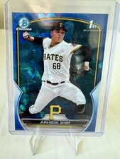 2023 Bowman Chrome Sapphire Edition - Prospects Jun-Seok Shim #BCP-153 (RC)