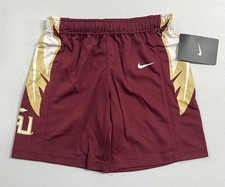 Nike - Florida State Seminoles - Youth Shorts - Size 4 - 100% Polyester - NWT