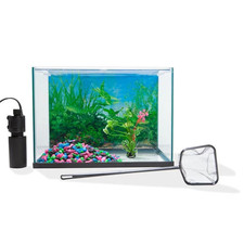 Aquarium Fish Tank Starter Kit Pack with Accessories and Free Shipping 20 L