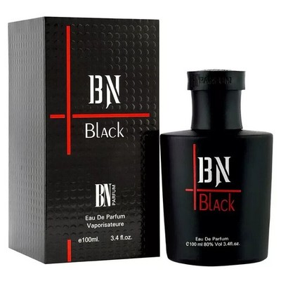 BN Parfums BN Black Unisex Perfume 100ml 3.4oz Long Lasting EDP Fragrance USPS