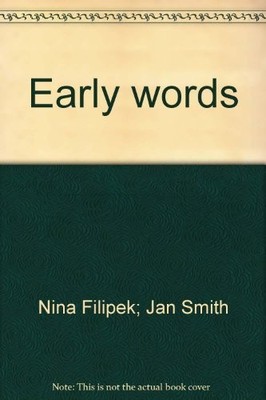 Early words by Nina Filipek;Â Jan Smith Book The Fast Free Shipping