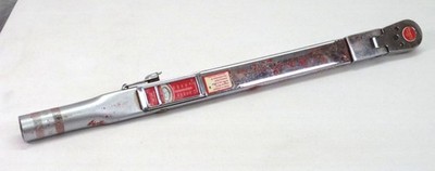 Snap-on TQFR250C Click Type 1/2'' Drive Flex-Head Torque Wrench