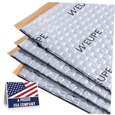Sound Deadening Mat for Cars, 50 mil 36 sqft, Butyl Silver - 36 sq ft