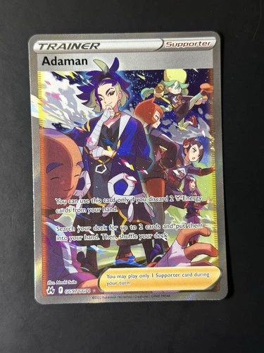 Adaman GG57/GG70 SWSH: Crown Zenith: Galarian Gallery Holo