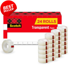 Clear Tape Refills 3/4 x 1000 in 24 Rolls 1in Core Office Tape - US
