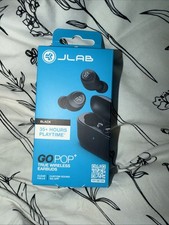 JLab - GO Air POP True Wireless In-Ear Headphones - Black