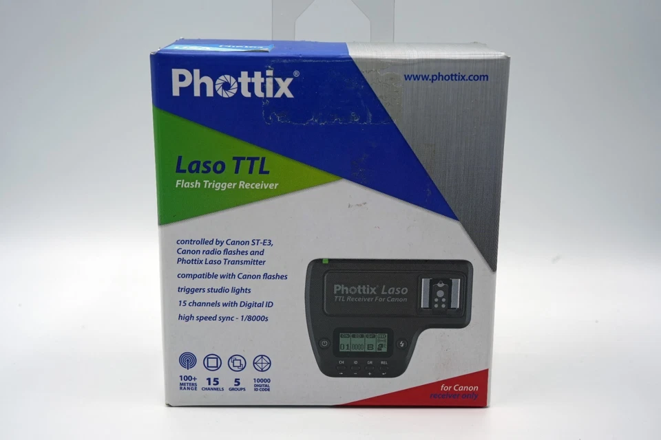 Phottix Laso TTL Flash Trigger Receiver for Canon - Image 2 of 3