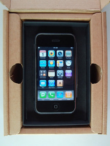 Apple iPhone 2g 8gb 1. Generation A1203 & Schwarz Slim Box - iOS 2 - Selten 2007