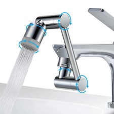 TIDYENDURE 1080  Rotating Faucet Extender, Swivel Faucets Aerator Extension, ...