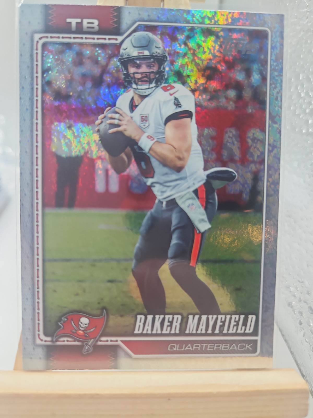 Baker Mayfield Sandglitter 2026 Topps Flagship #190