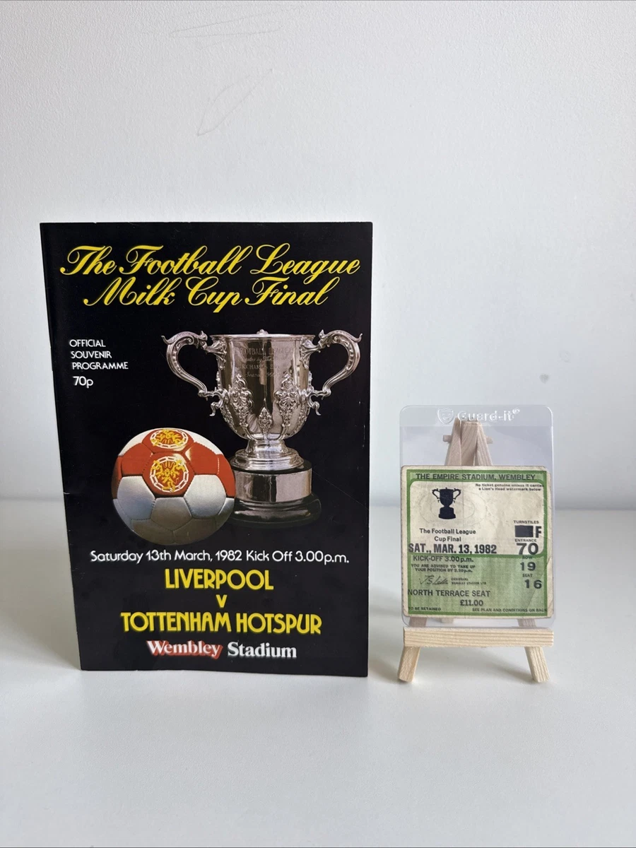 Ticket FA Cup Stoke City Vs Liverpool – 1988, Plié, Envoi Gratuit !