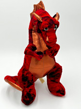 Dan Dee Red, Black, and Copper Dragon Stuffed Animal Plush 18"