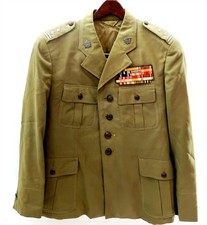 Post War Polish People's Army Lieutenant Colonel Uniform Jacket Construction 