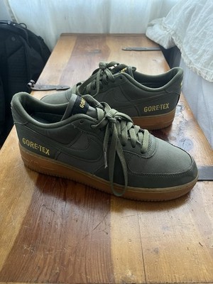 Nike Air Force 1 Gore-Tex CK2630-200 Low Top Olive Gum Men's Sneaker