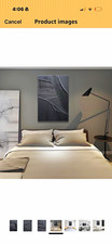 Abstract Black & Gray Textured Wall Art