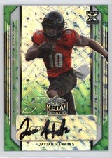 2021 Leaf Metal Draft Green Marble 7/10 Javian Hawkins #BA-JH1 Auto 1u6