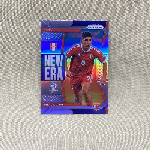 2024 Panini Prizm Silver Holo #14 Copa America Piero Quispe New Era RC PERU ð¥