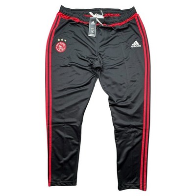 Ajax Amsterdam Track Pants Gr. XXL Trainingshose Schwarz Adidas Neu 2XL