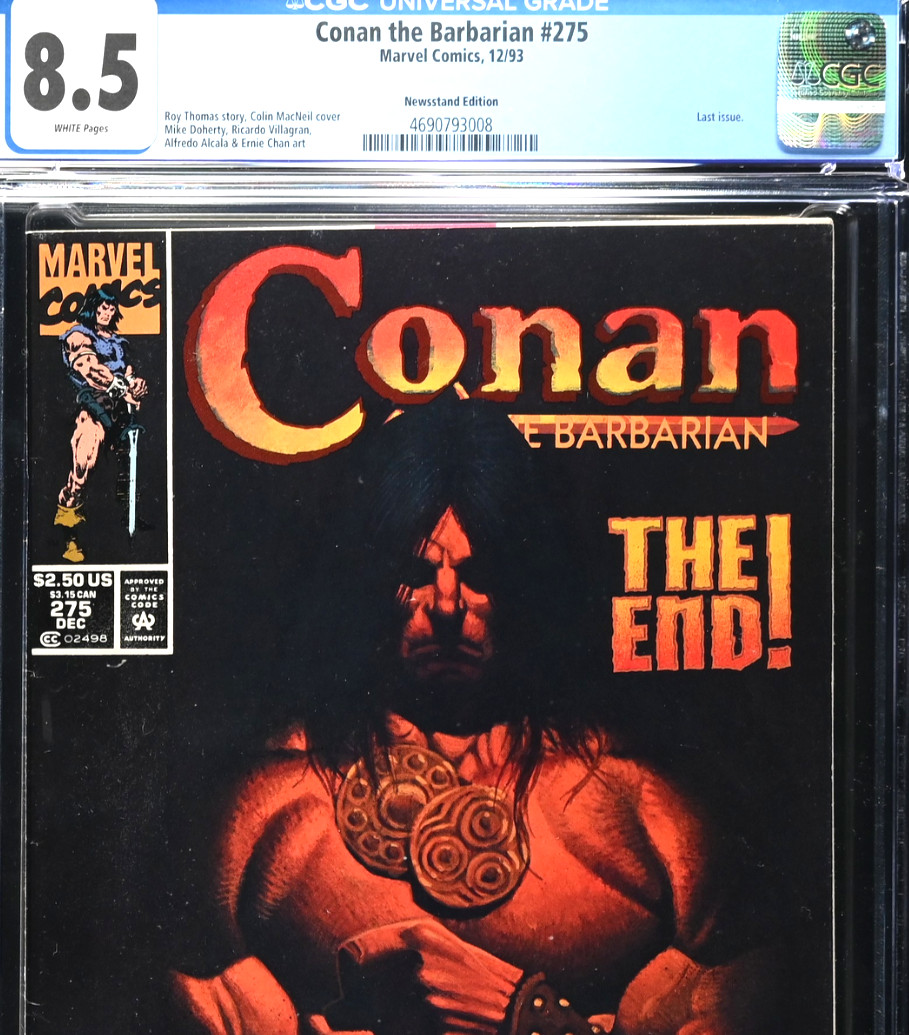 Conan The Barbarian #275 最終号 Conan the Barbarian #275 Value - GoCollect