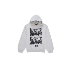 In-Hand Supreme Wu Tang Clan Hooded Sweatshirt Ash Grey Size: Extra Extra Large