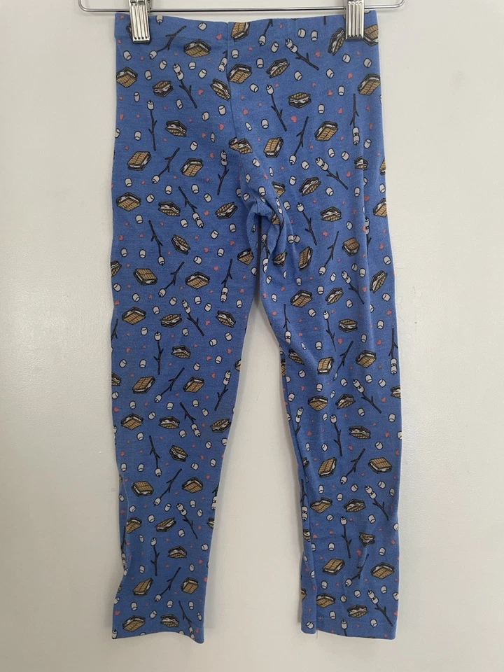 Pantalones PJ American Girl Niños Niñas Allover Hearts S'mores Poliéster Azul S Foto 4 de 4