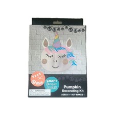 Craft Decorate Celebrate Unicorn Pumpkin Decorating Kit Halloween