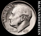 1955 Roosevelt Dime- Silver- Choice Gem Brilliant Uncirculated Luster #J7380