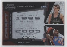 2009-10 Playoff Contenders Draft Tandems Detlef Schrempf Jordan Hill #20 0ex8