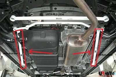 Fits Toyota Alphard & Vellfire AH30 2015-2021 2.5 3.5 & Rear Lower Side Bar