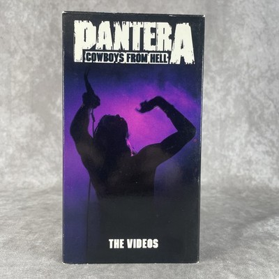 Pantera 1991 Cowboys From Hell The Videos VHS
