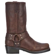 Dingo Molly Square Toe Motorcycle  Womens Brown Casual Boots DI7374-200
