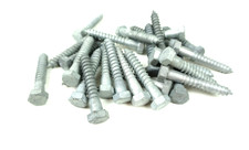 Everbilt 1/2 in. x 3 in. Hex Galvanized Lag Screw 25-Pack 229 378 CKW