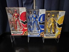 Power Rangers Lightning Collection Dino Thunder Red  Blue & Yellow RANGER Hasbro