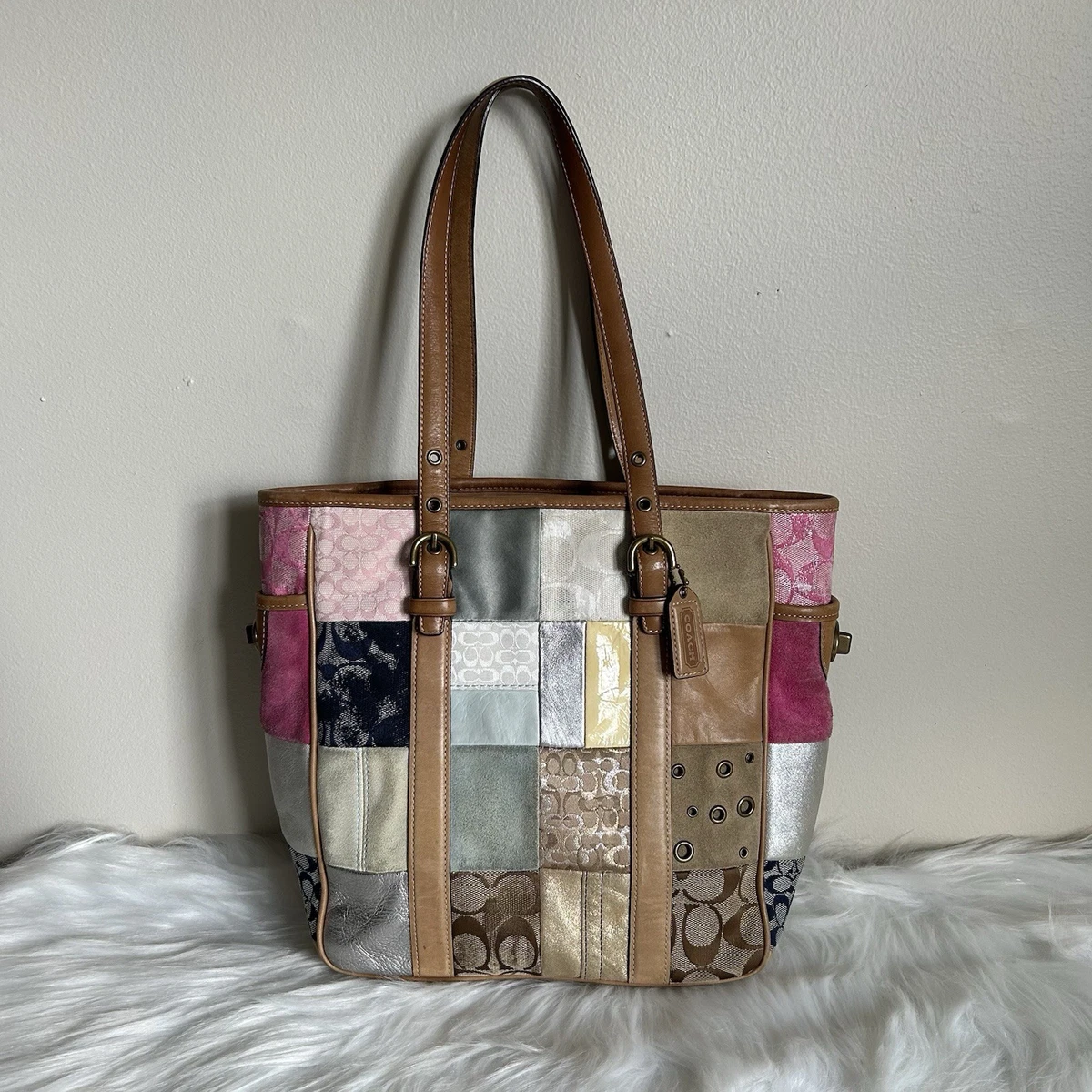 Coach 转锁中号包和女士手提包| eBay