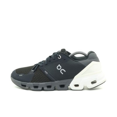 On Herren Cloud Sneaker Schwarz/Weiß Mesh/Textil CloudTec Laufschuh EU 42