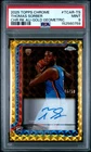 2025 Topps Signature Thomas Sorber Gold (PSA 9)